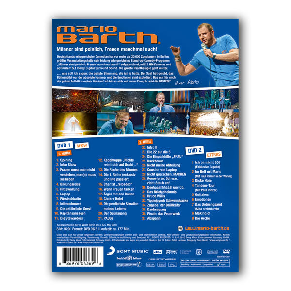 2-DVD - LIVE / Männer sind peinlich...