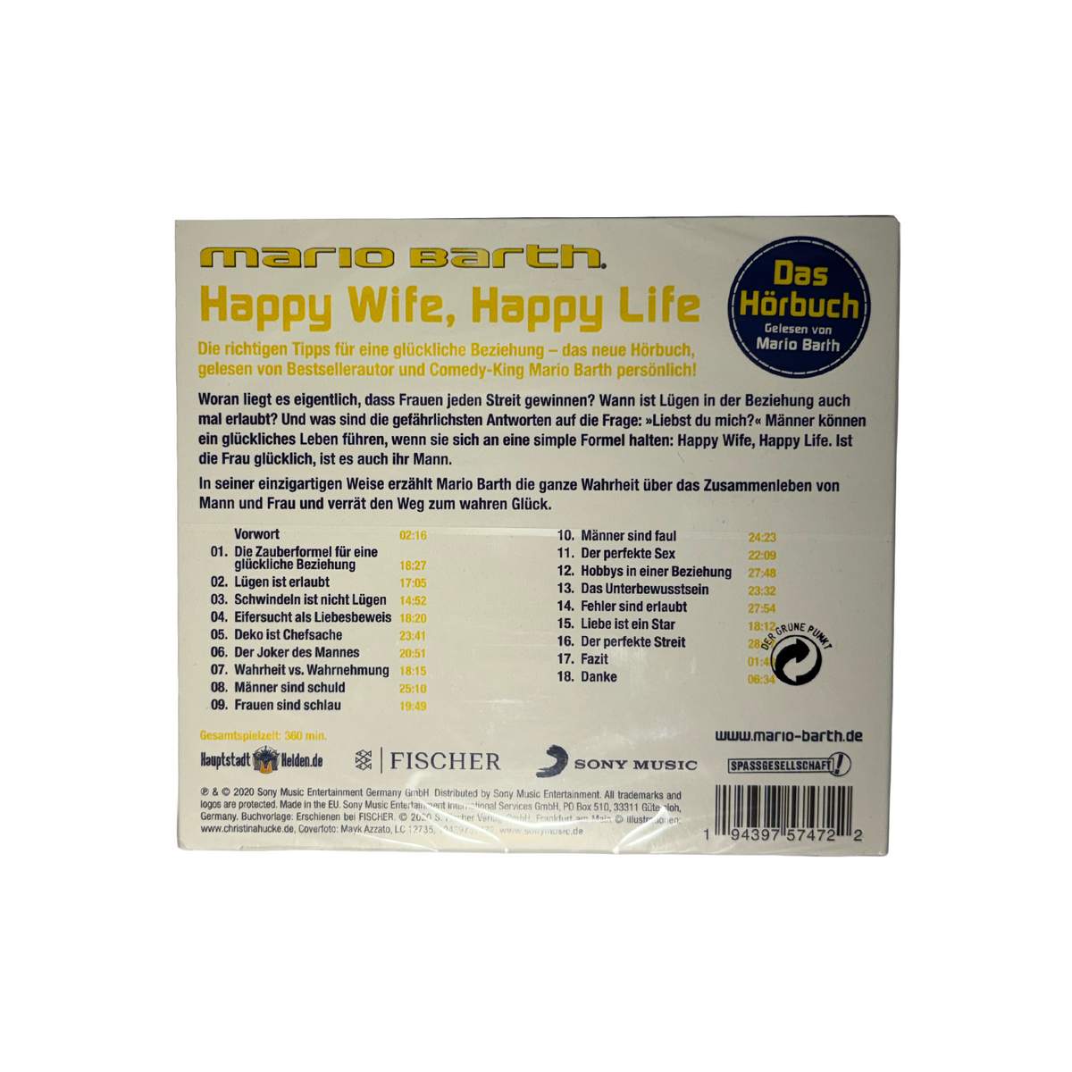 Hörbuch - Happy Wife, Happy Life (5CDs)