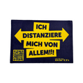 Fußmatte - Ich distanziere mich