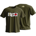 Männer Shirt - Ente, Ball, Tomate, khaki