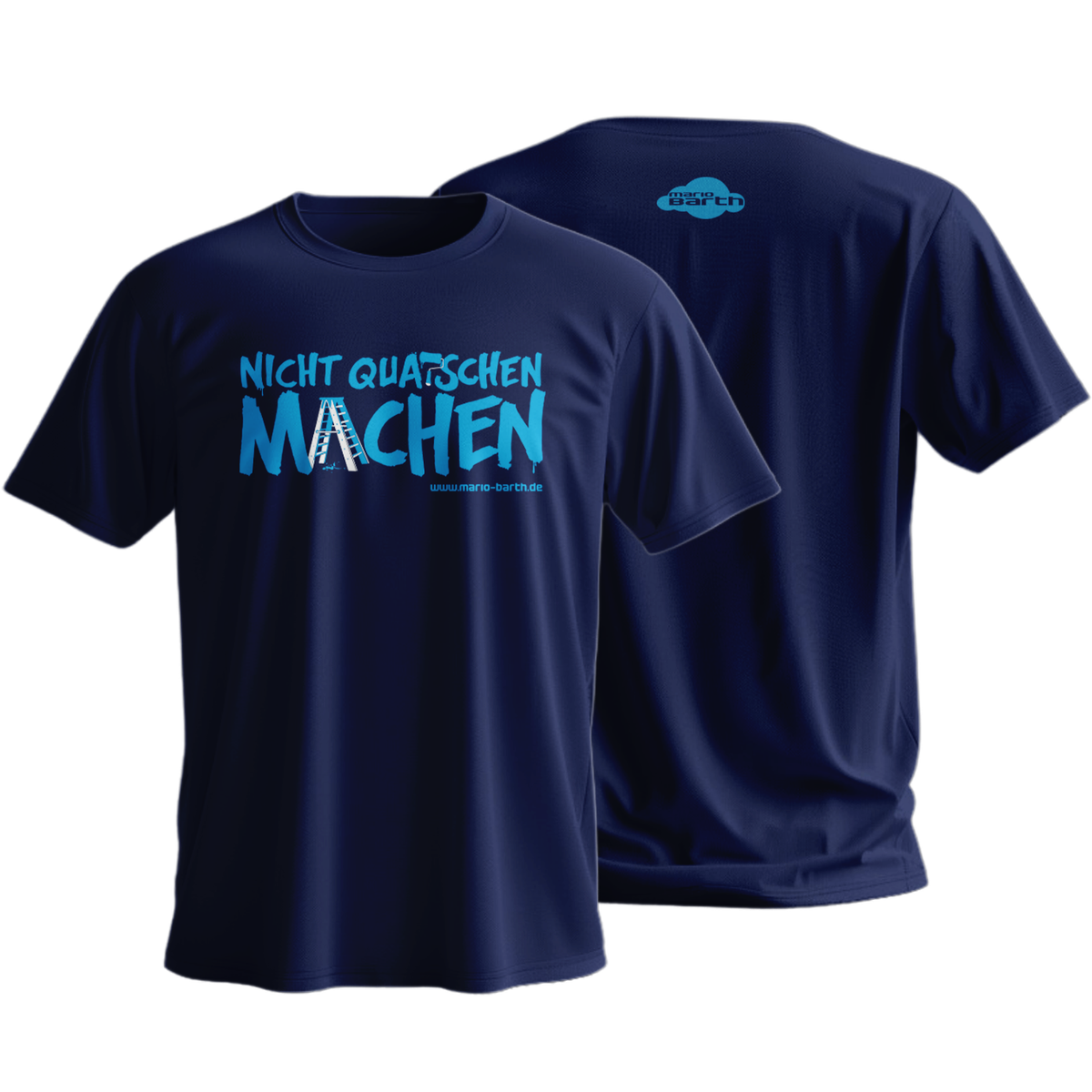 Männer Shirt - Nicht quatschen machen