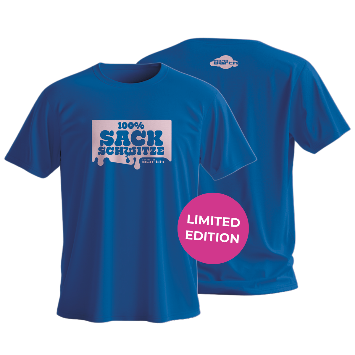 Männer Shirt - 100% Sackschwitze (LIMITED EDITION)