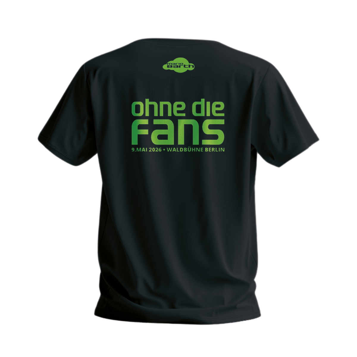 Männer Shirt - Mario ist nichts, ohne die Fans
