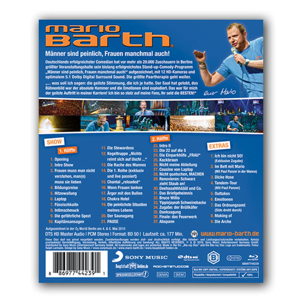 Blu Ray - Männer sind peinlich, LIVE