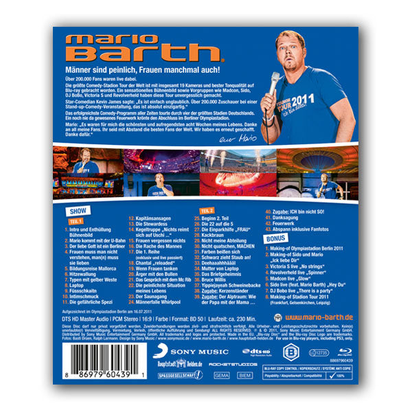 Blu Ray - Stadiontour 2011
